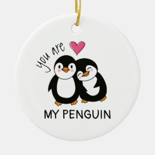 Jij Bent Mijn Pinguïn Keramisch Ornament