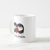 Jij bent mijn pinguïn koffiemok (Voorkant links)