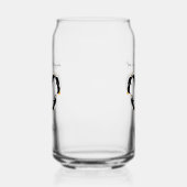 Jij bent mijn Pinguïn Liefde Blikvorm Glas (Links)