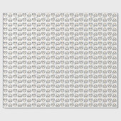 Jij bent mijn Pinguïn Liefde Cadeaupapier (Vlak)