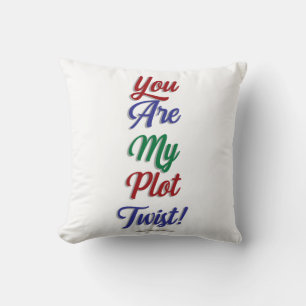 Jij Bent Mijn Plot Twist Grappige Boek Slogan Kussen