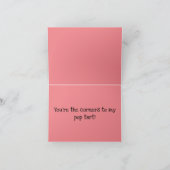 Jij bent mijn poptart bedankkaart (Binnen)