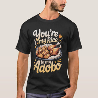 Jij bent mijn rijst bij mijn Adobo - Lange Mouwen T-shirt