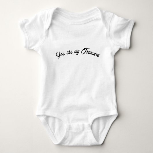 Jij bent mijn schat Shining baby bodysuite Romper (Voorkant)