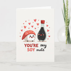 Jij Bent Mijn Soja Zielsvriend Liefdeskaart Kaart