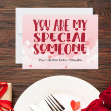 Jij bent mijn speciale iemand, personaliseer