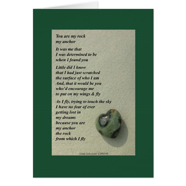 Jij bent mijn steen... (Voorkant)