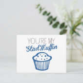 Jij bent mijn studentenmuffin briefkaart (Staand voorkant)