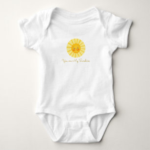 Jij bent mijn Sunshine Baby Bodysuit. Romper