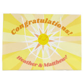 Jij bent mijn Sunshine Baby shower Groot Cadeauzakje (Achterkant)