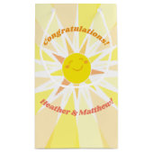 Jij bent mijn Sunshine Baby shower Klein Cadeauzakje (Achterkant)