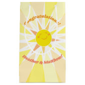 Jij bent mijn Sunshine Baby shower Klein Cadeauzakje (Voorkant)