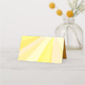 Jij bent mijn Sunshine Baby shower Plaatskaartje (Achterkant)