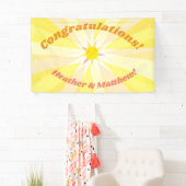 Jij bent mijn Sunshine Baby shower Spandoek (Insitu)