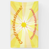 Jij bent mijn Sunshine Baby shower Spandoek (Verticaal)