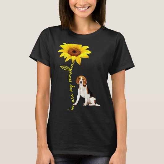 Jij bent mijn Sunshine Beagle T-shirt (Voorkant)