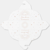 Jij bent mijn Sunshine Boho Baby shower Bedankdoosjes (Ongevouwen)