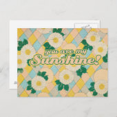 Jij bent mijn SUNSHINE Briefkaart (Voorkant / Achterkant)
