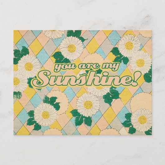 Jij bent mijn SUNSHINE Briefkaart (Voorkant)