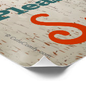 Jij bent mijn Sunshine Children's Song Perfect Poster (Hoek)