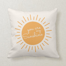 Jij bent mijn Sunshine | Cute Boho Yellow Kussen
