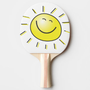 Jij bent mijn Sunshine Face Tafeltennisbatje