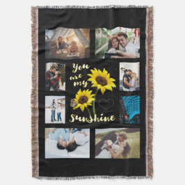 Jij bent mijn Sunshine Foto Deken