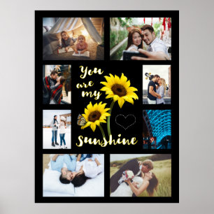 Jij bent mijn Sunshine Foto Poster