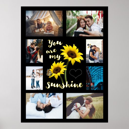 Jij bent mijn Sunshine Foto Poster (Voorkant)
