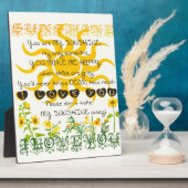 Jij bent mijn Sunshine Fotoplaat (Zijkant)