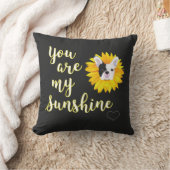 Jij bent mijn Sunshine, Franse Bulldog Kussen (Deken)