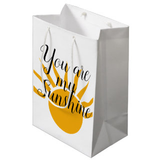 Jij bent mijn Sunshine Gift Bag Medium Cadeauzakje