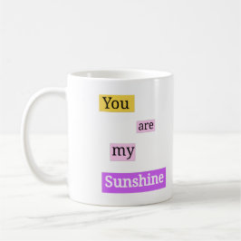 Jij bent mijn Sunshine Keepsake Koffiemok