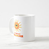 Jij bent mijn Sunshine Koffiemok (Voorkant links)