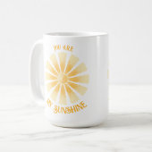 Jij bent mijn Sunshine Koffiemok (Voorkant links)