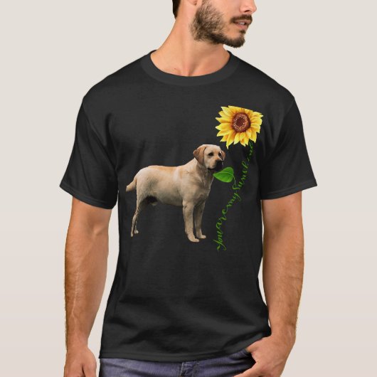 Jij bent mijn Sunshine Labrador T-shirt (Voorkant)