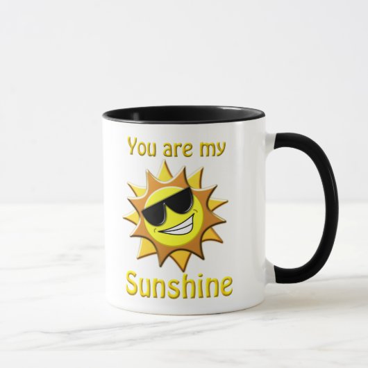 Jij bent mijn Sunshine Mok (Rechts)