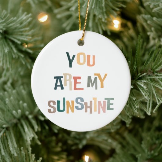Jij bent mijn Sunshine Ornament (Boom)