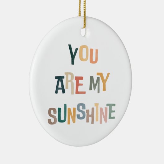 Jij bent mijn Sunshine Ornament (Rechts)