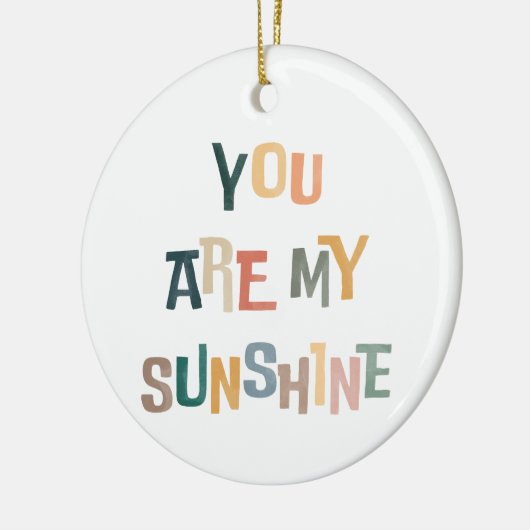 Jij bent mijn Sunshine Ornament (Links)