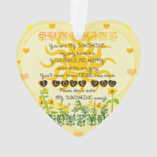 Jij bent mijn Sunshine Ornament