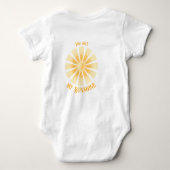 Jij bent mijn Sunshine Romper (Achterkant)