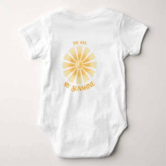 Jij bent mijn Sunshine Romper (Achterkant)