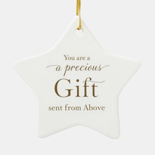 Jij bent mijn sushi kerstversiering keramisch ornament (Achterkant)