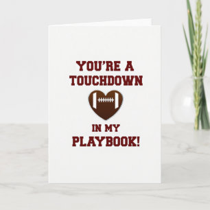 Jij Bent Mijn Touchdown Playbook Kaart