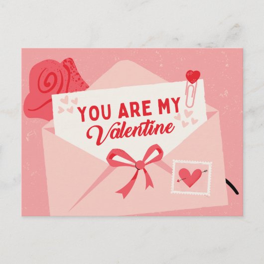 Jij bent mijn valentijn feestdagenkaart (Voorkant)