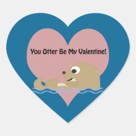 Jij bent mijn Valentijn Hart Sticker