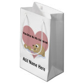 Jij bent mijn Valentijn Klein Cadeauzakje (Voorkant Gekanteld)