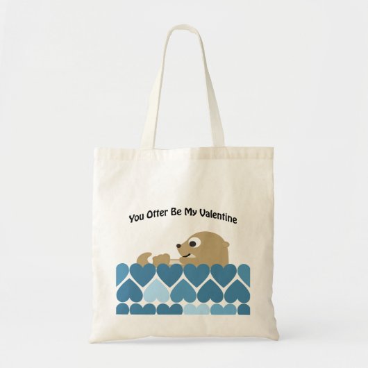 Jij bent mijn Valentijn met hart Tote Bag (Voorkant)