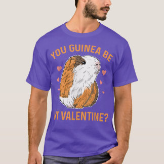 Jij bent mijn valentijn Pun voor een cavia. T-shirt